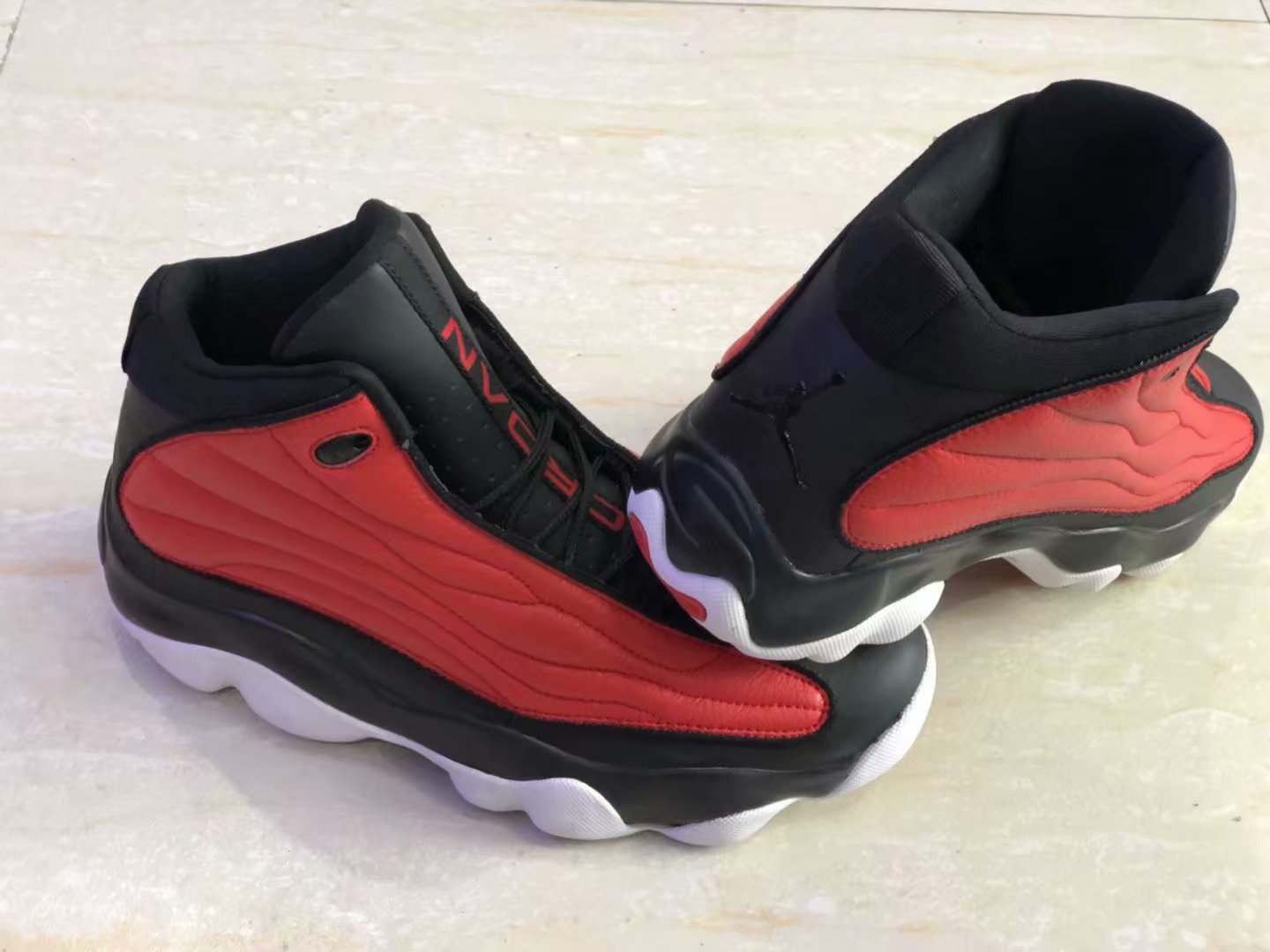 New Air Jordan 13.5 Red Black Shoes - Click Image to Close